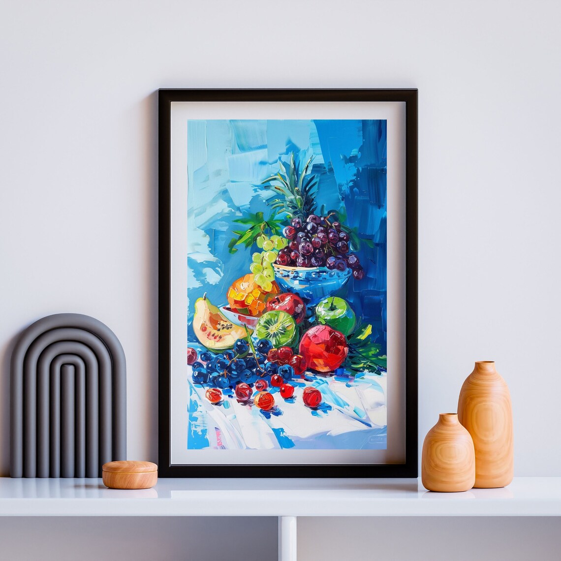 Fruit Plate Wall Art Matisse Print Mid Century Exhibition Poster Landscape Decor Matisse Painting Poster Home Office Decor - Image 3