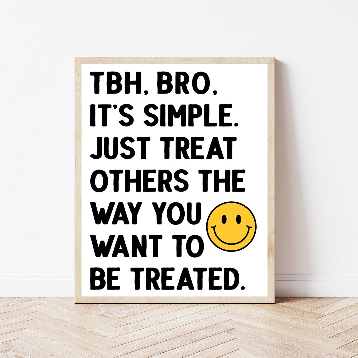 Middle School Classroom Math Rules Poster Print