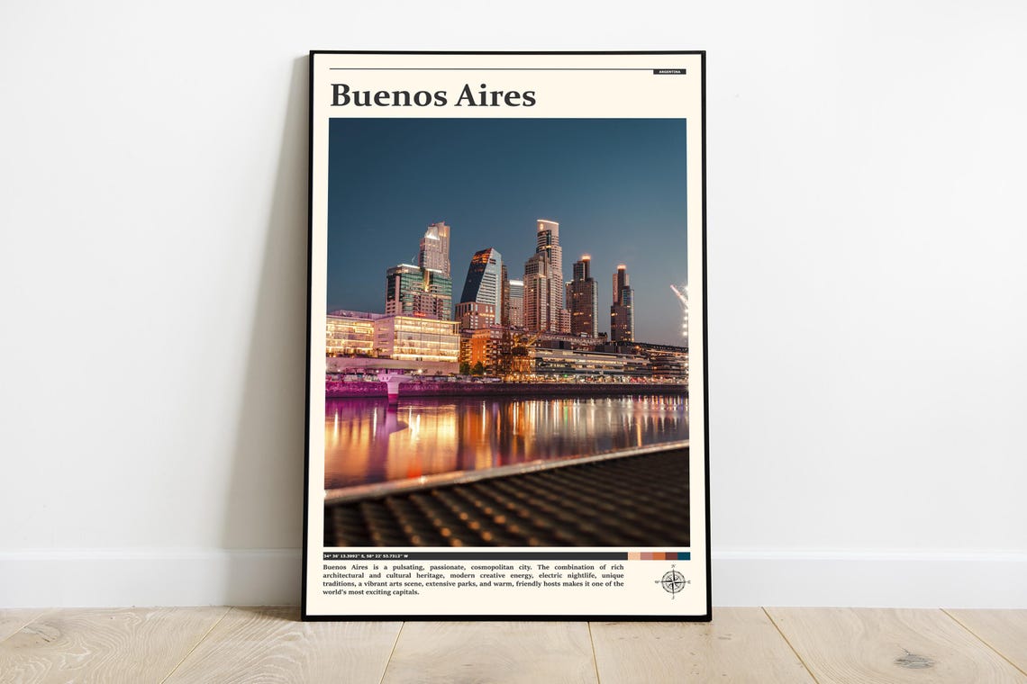 Travel Photography Buenos Aires Print Buenos Aires Wall Art Buenos Aires Poster Buenos Aires Photo Buenos Aires Decor Argentina