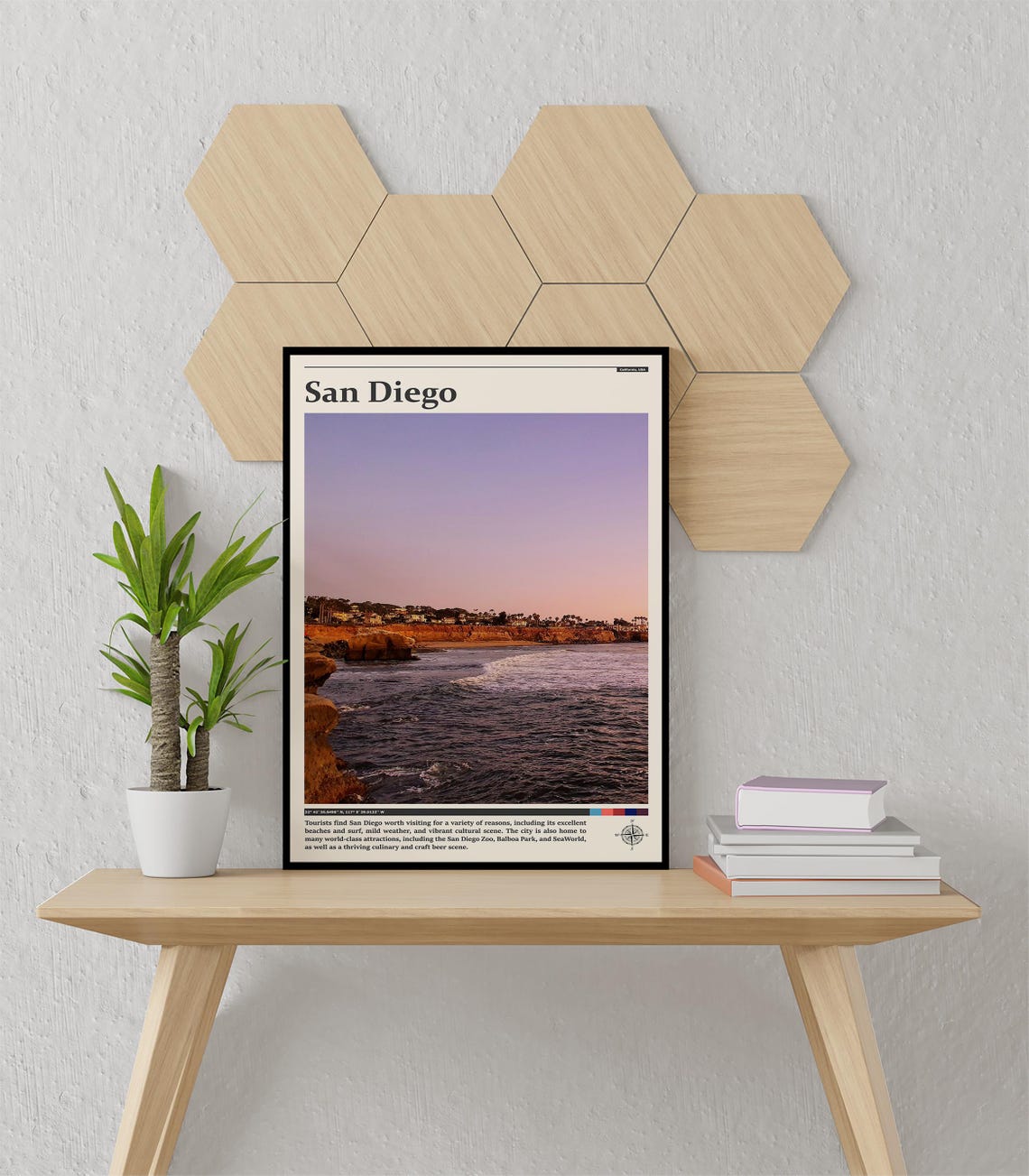 Travel Photography San Diego Print San Diego Wall Art San Diego Poster San Diego Photo California Decor - Image 3