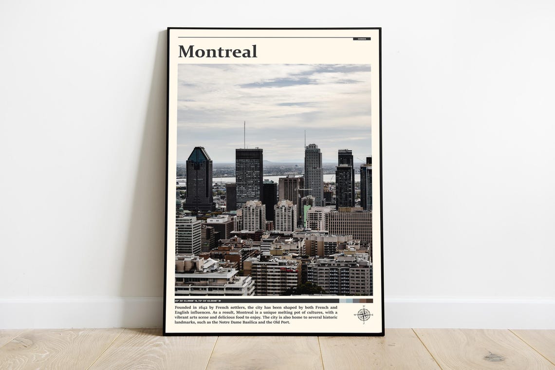 Travel Photography Montreal Print Montreal Wall Art Montreal Poster Montreal Photo Montreal Poster Print Montreal Decor