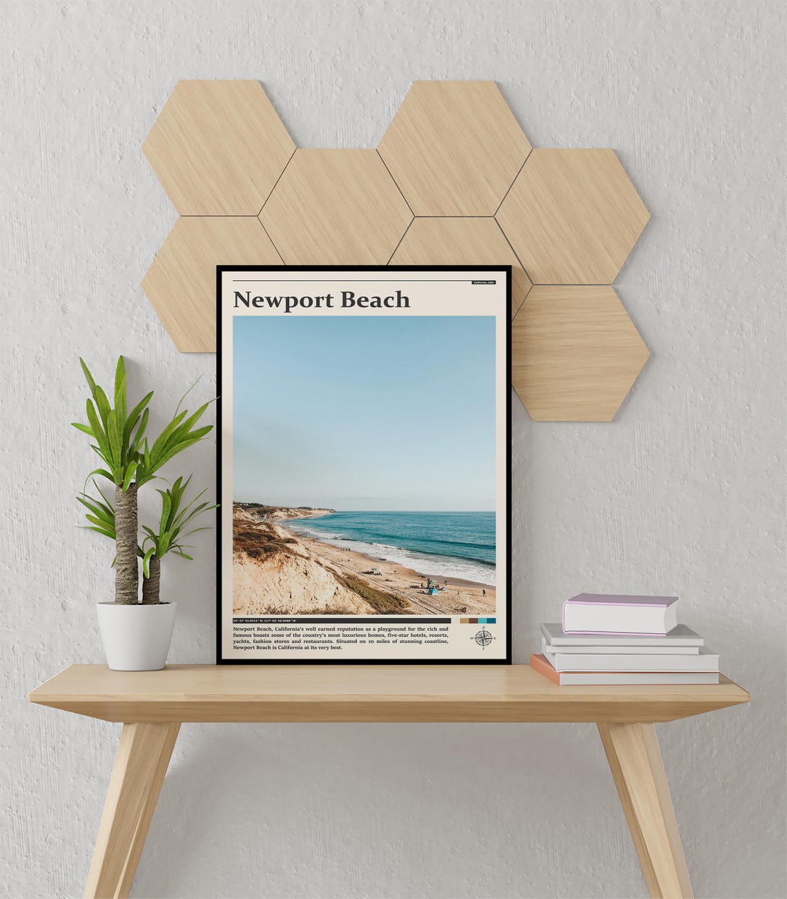 Travel Photography Newport Beach Print Newport Beach Wall Art Newport Beach Poster Newport Beach Photo California Wall Decor - Image 3