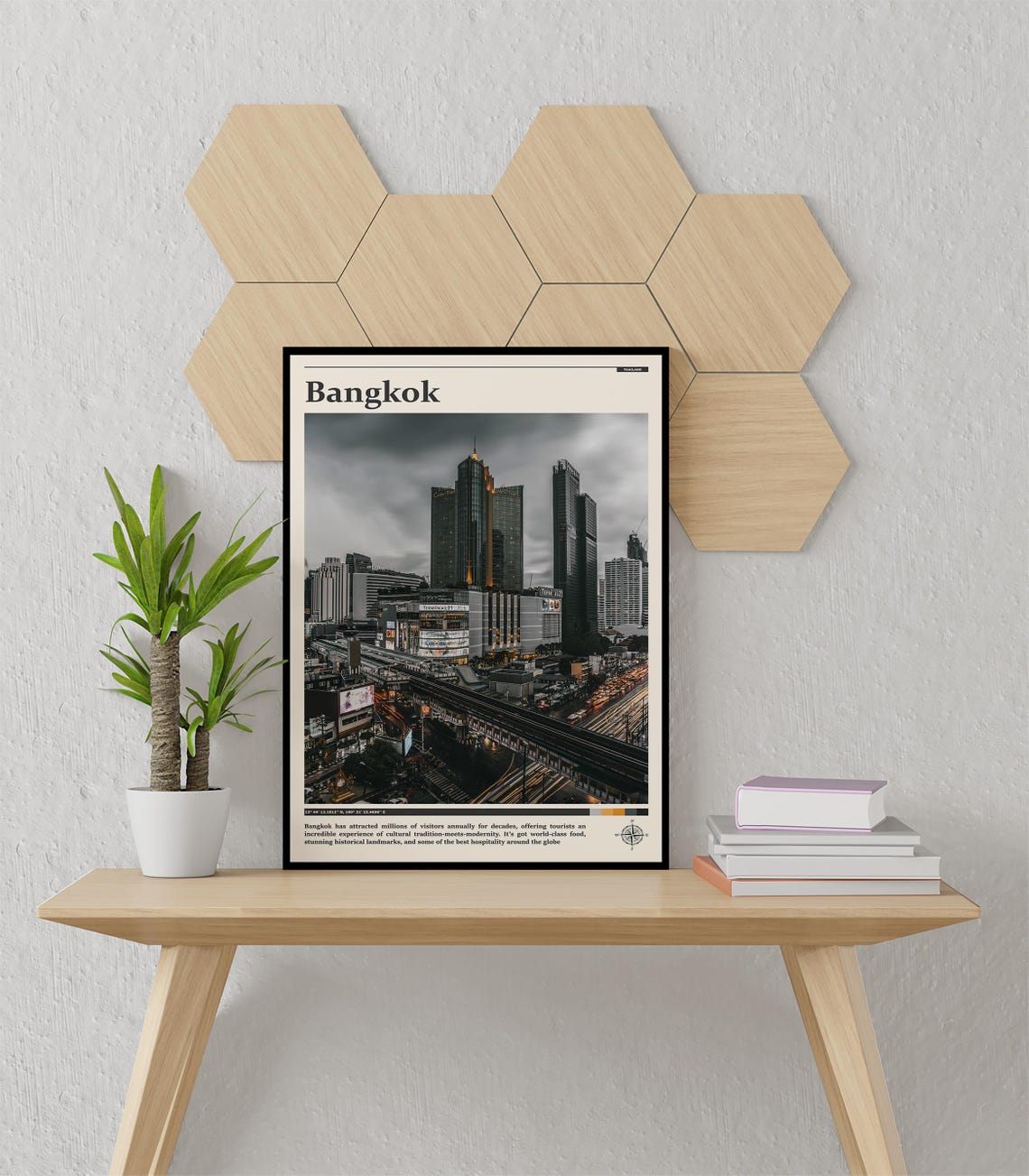 Bangkok Print Bangkok Wall Art Bangkok Poster Bangkok Photo Bangkok Poster Print Bangkok Decor Thailand Travel Wall Art - Image 2