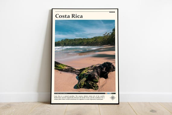 Travel Photography Costa Rica Print Costa Rica Wall Art Costa Rica Poster Costa Rica Photo Central America Costa Rica Decor