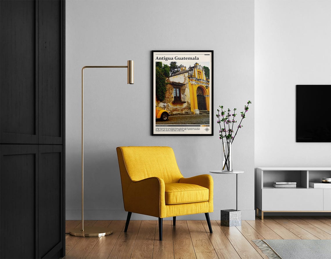 Travel Photography Antigua Guatemala Print Antigua Guatemala Wall Art Antigua Guatemala Poster Antigua Guatemala Photo - Image 2