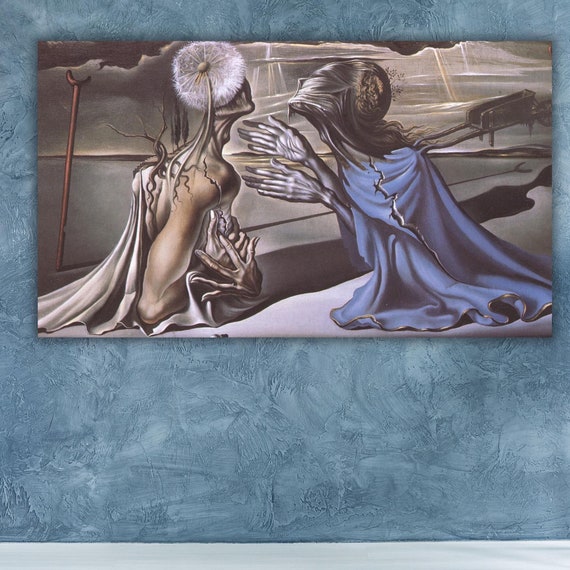 Dali Two Ghosts Print Arts Salvador Dali Two Ghosts Poster Art Fine Art Print Modern Wall Art Housewarming Gifts Vintage Art Print