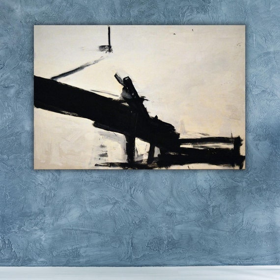 Franz Kline Print Art Poster Kline Art Poster Franz Kline Black White Wall Art Gift For Home Abstract Paint Modern Art Living Room Decor