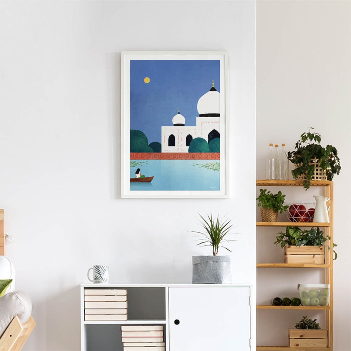 Taj Mahal Poster Print, Henry Rivers India - Image 4