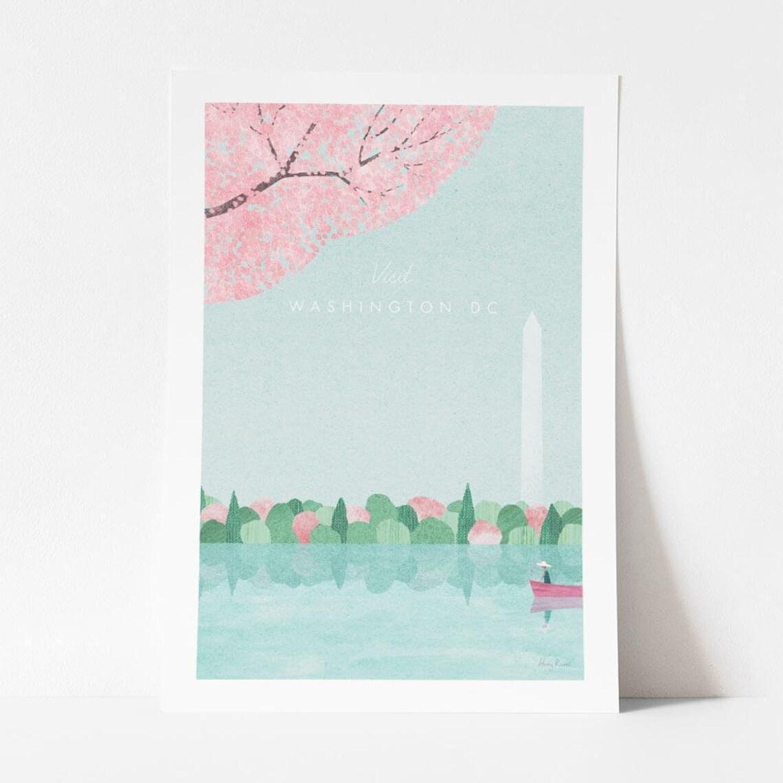 Washington DC Vintage Retro Travel Poster Art Print - Image 4