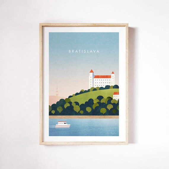 Bratislava Slovakia Art Print by Henry Rivers