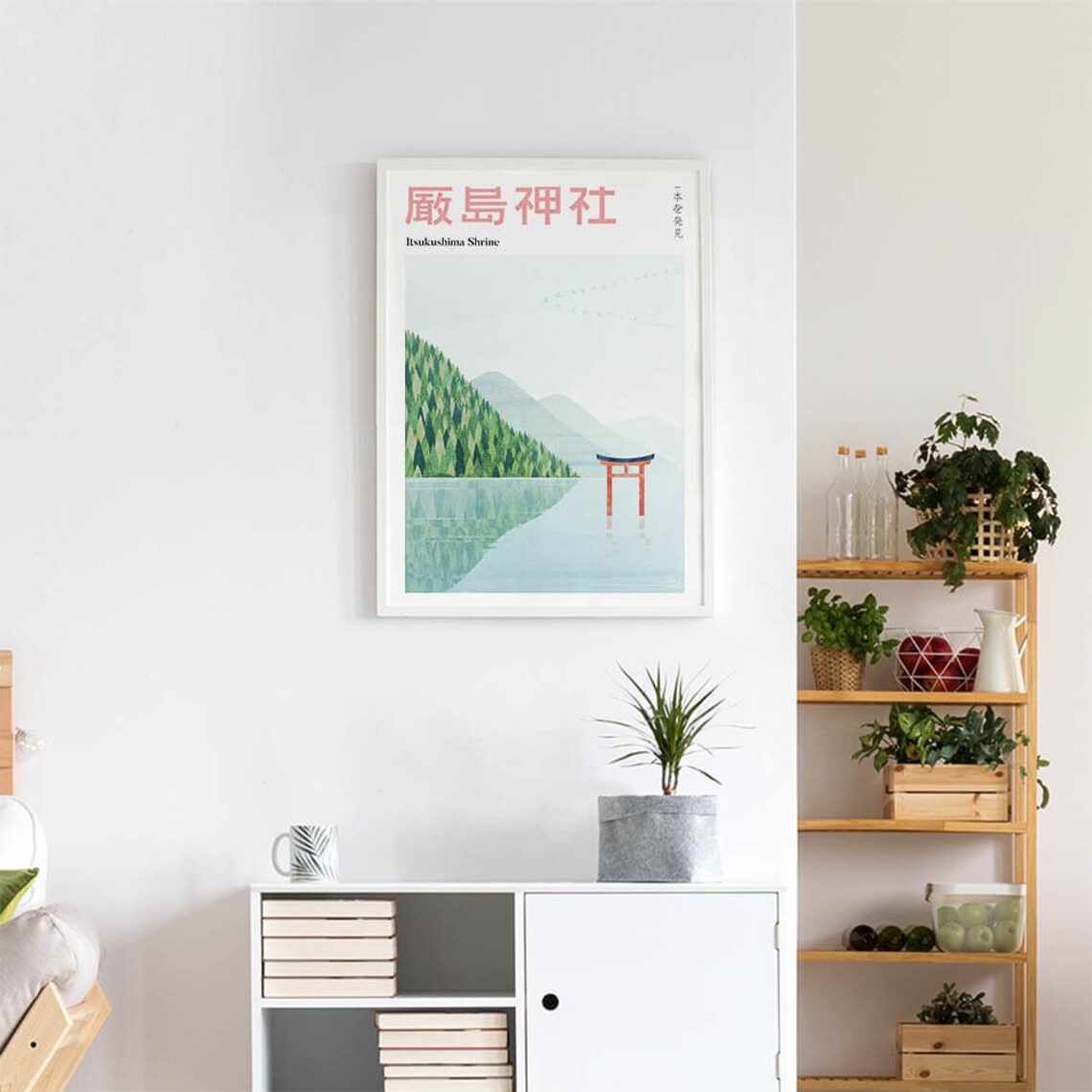 Itsukushima Shrine by Henry Rivers, Japan Travel Poster - Image 4