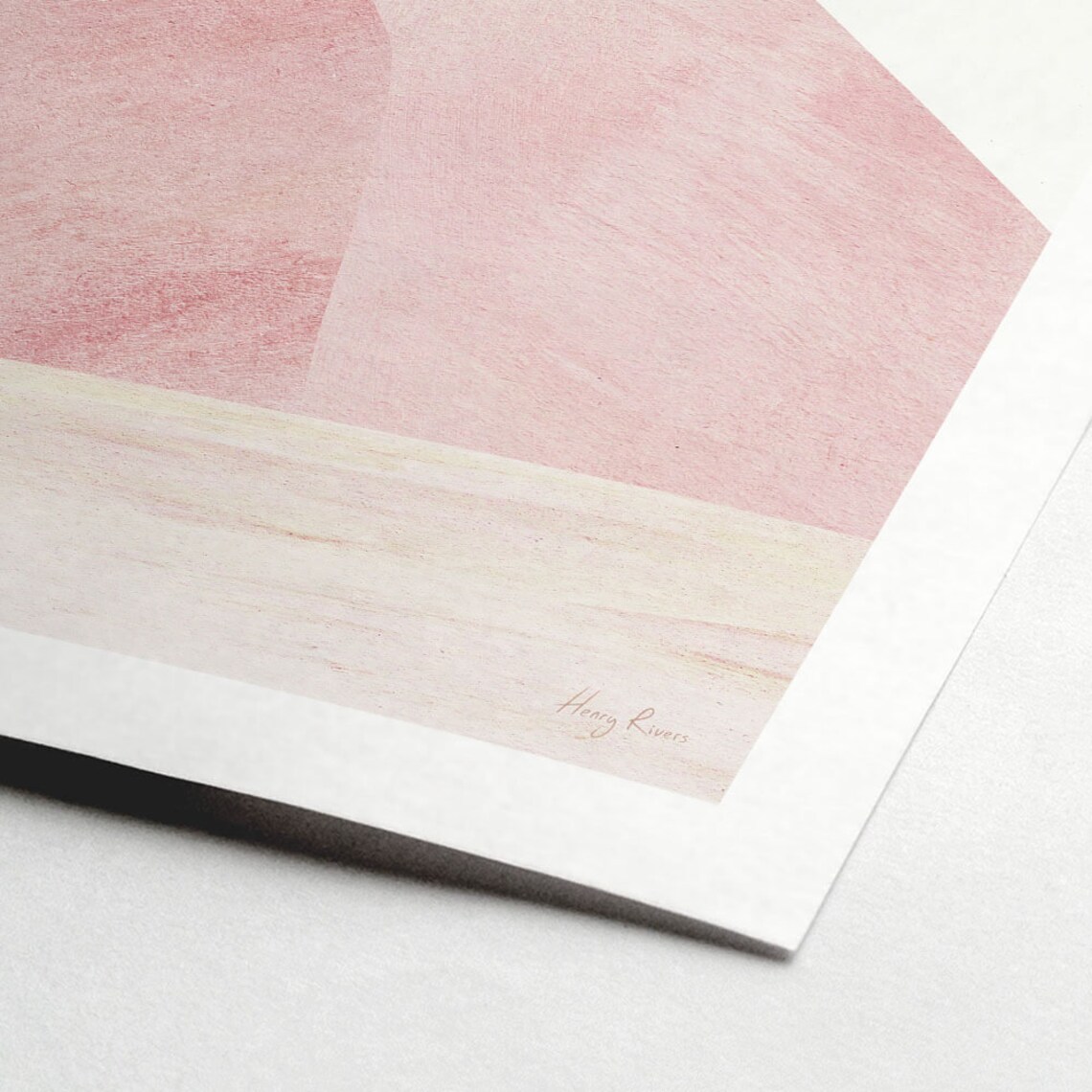 Pink Dune Namibia Travel Poster, Desert Landscape - Image 2
