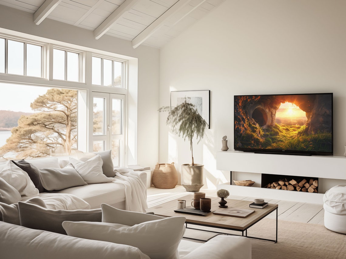 Easter Spring TV Art, Easter Decor - Image 2