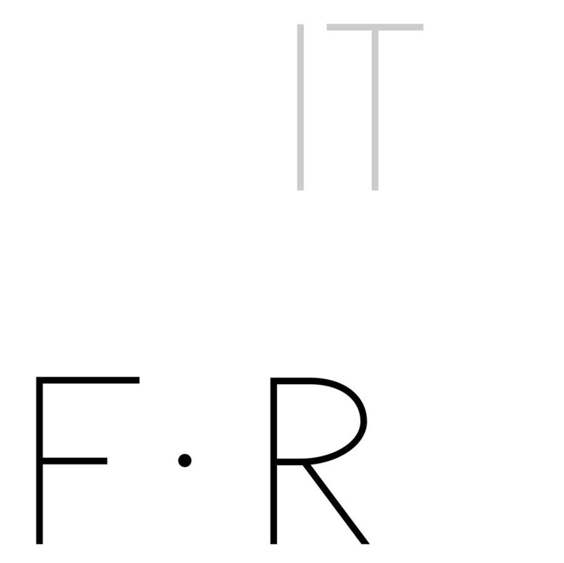 Do It For You Stacked Letter Minimalist Motivational Quote Wall Art Poster - Image 3