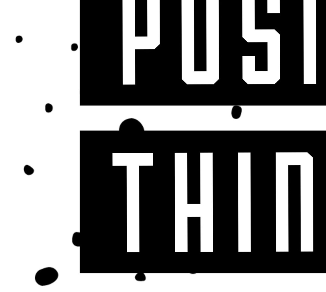Inspirational Quote Print, Black and White Typography - Image 4