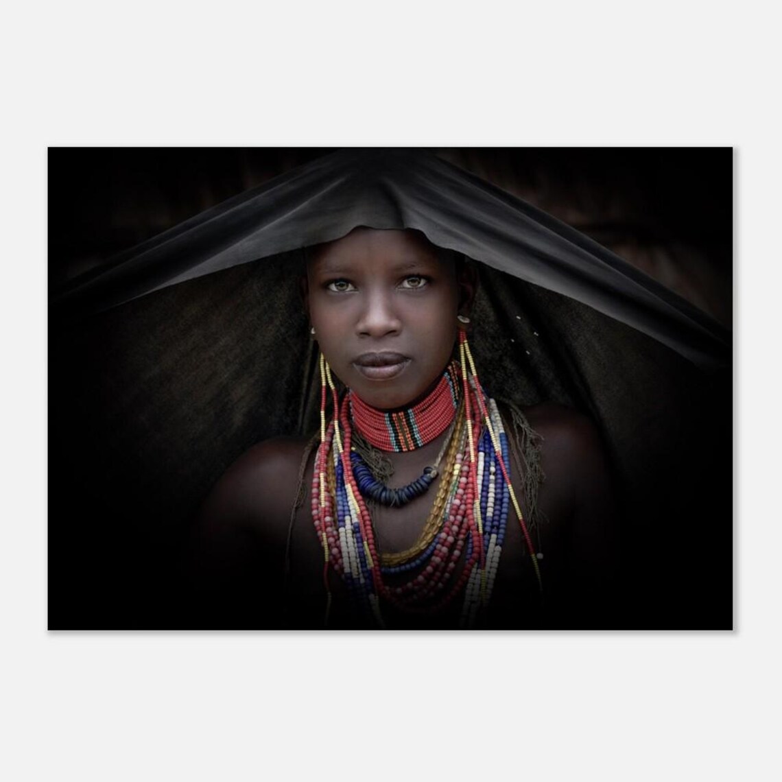 Woman From The Arbore Tribe Ethiopia Omo Valley Photography African Woman Wall Decoration Africa Poster - Image 2