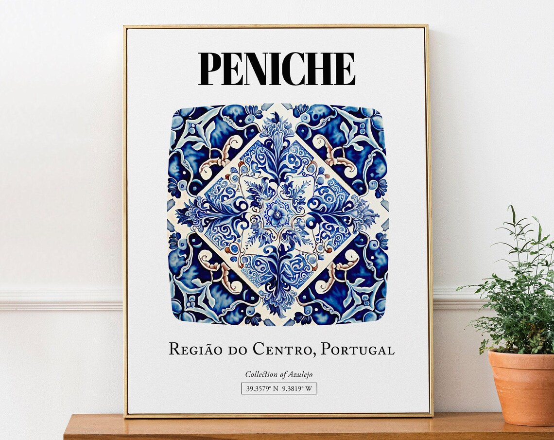 Peniche Regio Do Centro Portugal Travel Poster