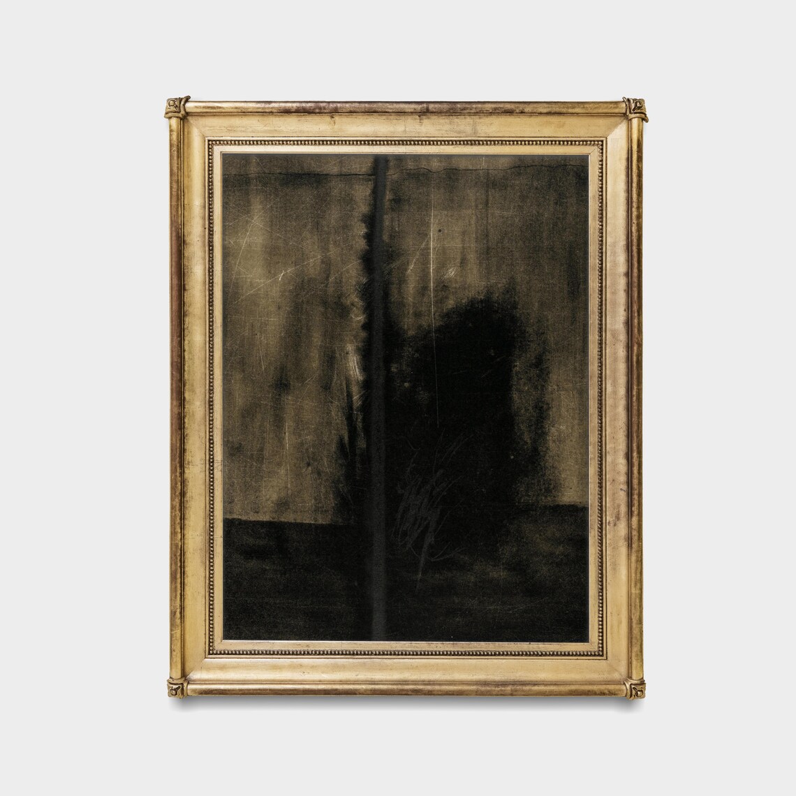 Dark Moody Abstract Black Painting Vintage Minimalist Poster - Image 4