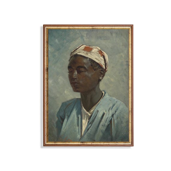 Printed And Shipped Vintage Gentleman Portrait Antique Man Portrait Physical Art Prints Oil Painting Print Moody Rustic Fine Art