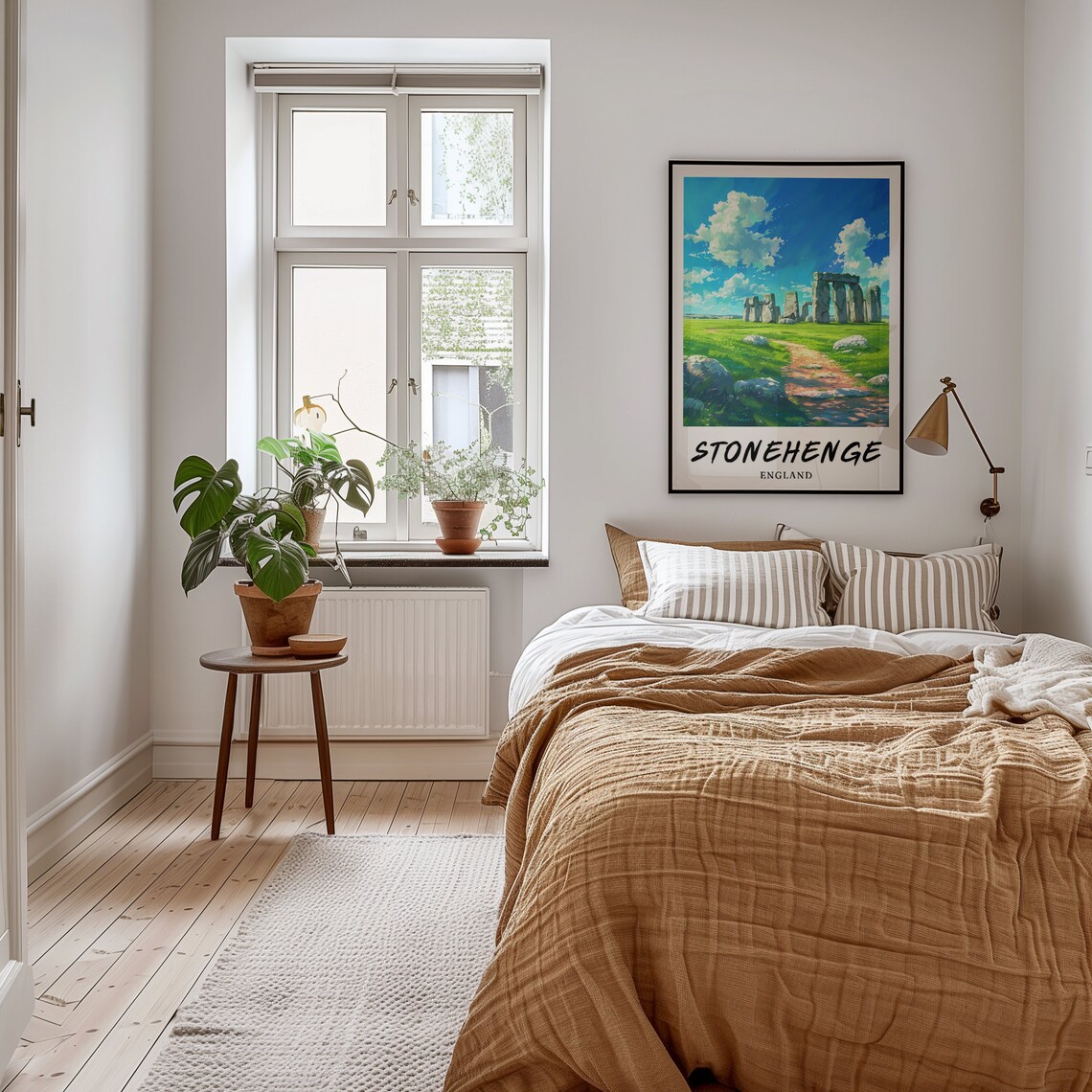 Stonehenge England Travel Poster, Birthday Gift - Image 3