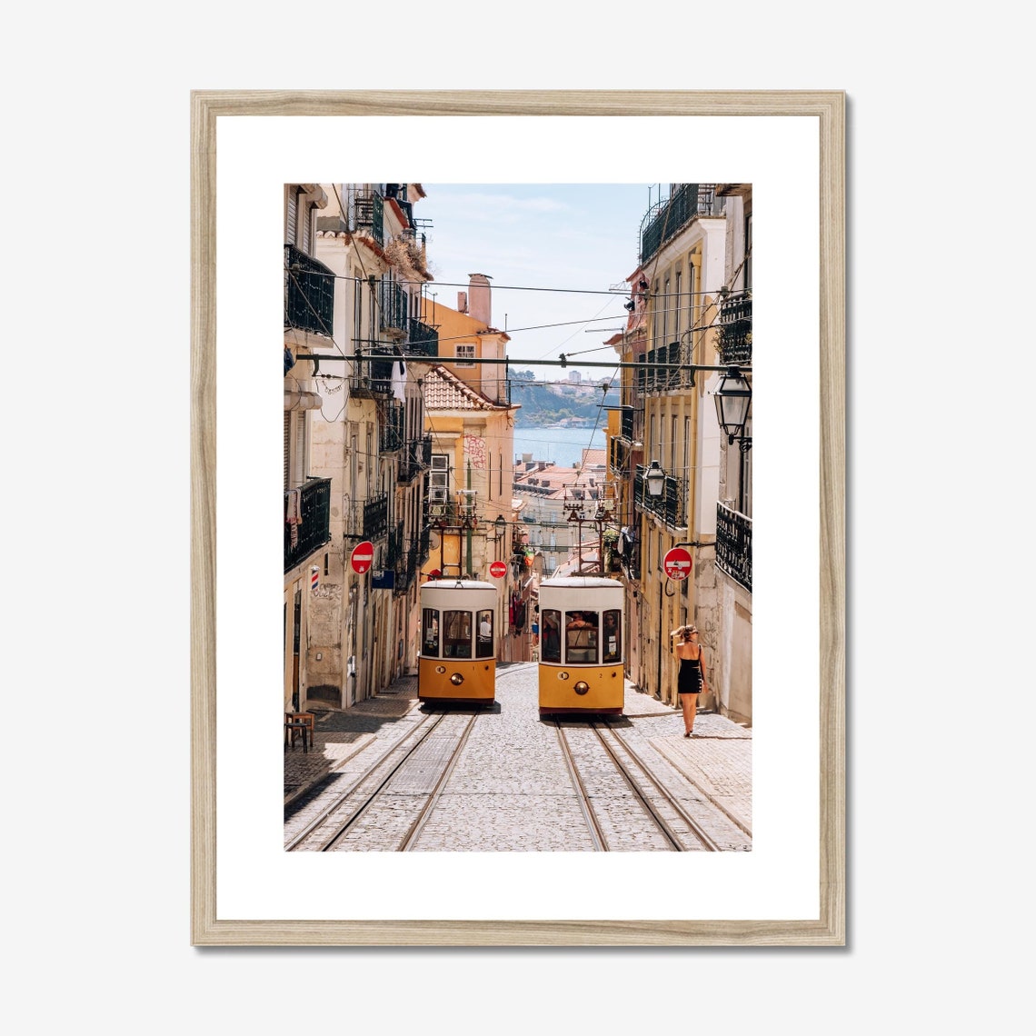 Lisbon Tram - Portugal Travel Poster