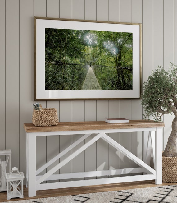 Costa Rica Hanging Bridges Photo Art Print