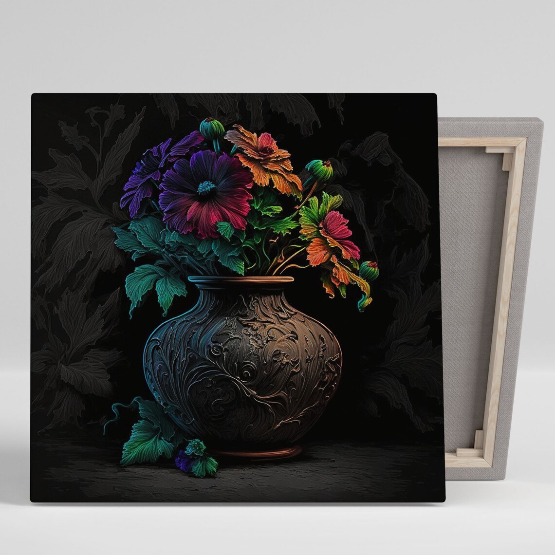 Flower Arrangement Floral Art Print, Botanical Decor
