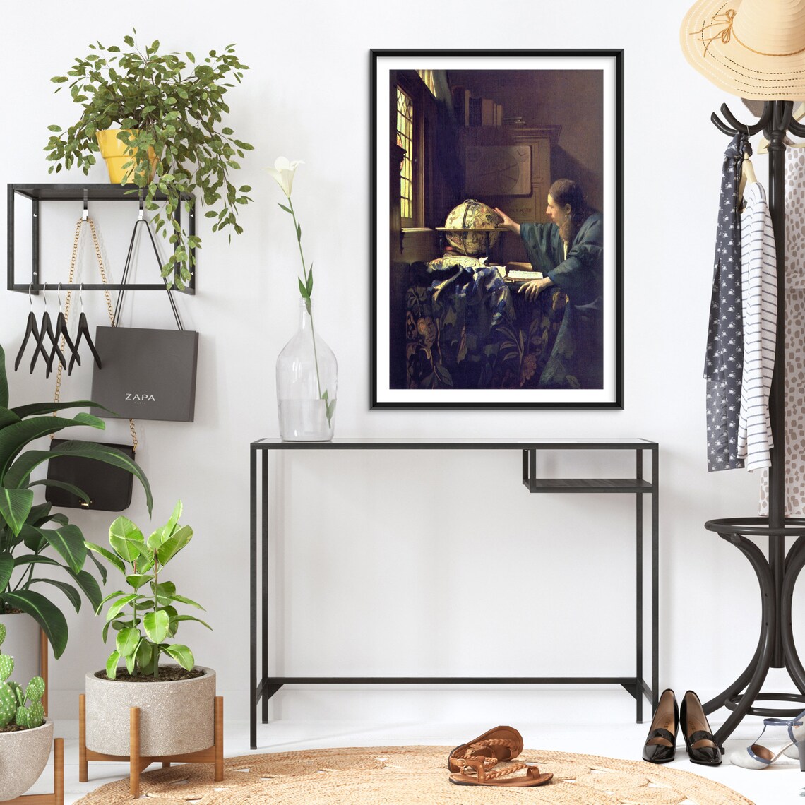 Johannes Vermeer The Astronomer, Classic Art Print - Image 2