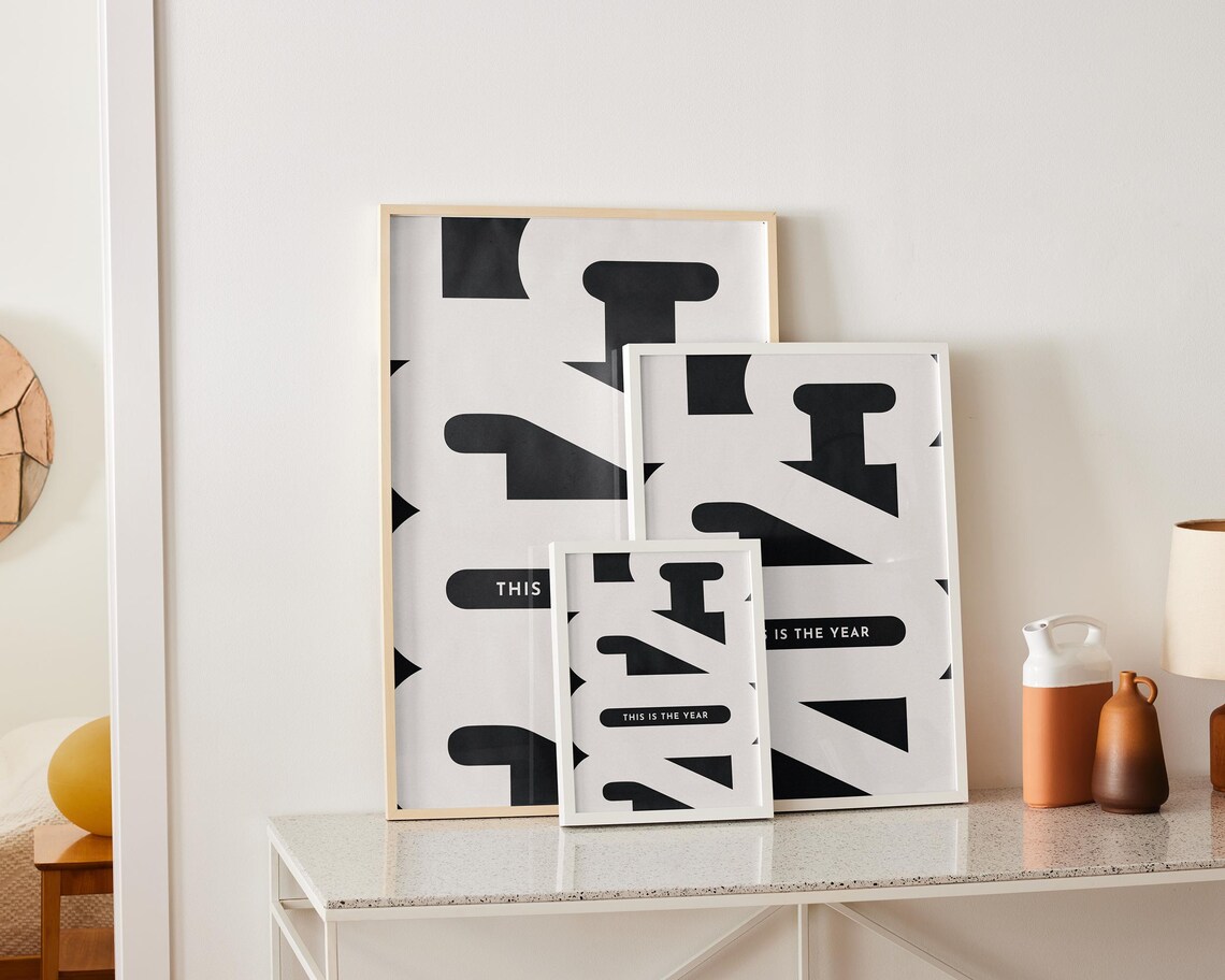 2025 New Year Motivational Typography Art Print - Image 5