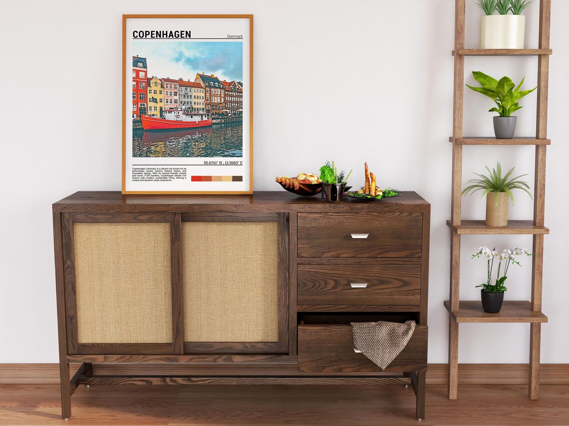 Copenhagen Wall Art Copenhagen Travel Poster Copenhagen Photo Copenhagen Poster Print Copenhagen Travel Gift Copenhagendenmark - Image 6
