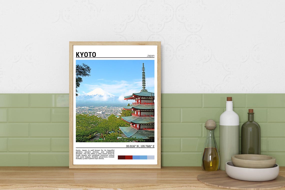 Kyoto Wall Art Kyoto Poster Print Kyoto Print Kyoto Photography Kyoto Photo Kyoto Decor Kyoto Travel Wall Art Kyotojapan - Image 3