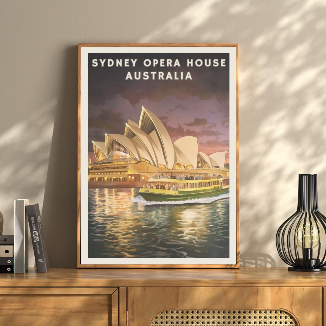 Sydney Opera House, Australia Harbor Travel Poster - Image 3