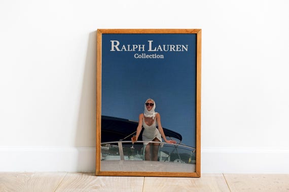 Vintage Fashion Magazine Poster Retro Summer Collection Jpeg File