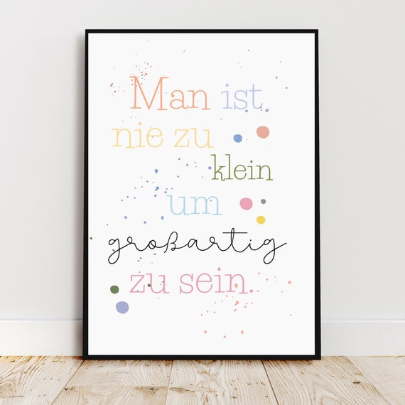 Growth Mindset Positive Classroom Art Print