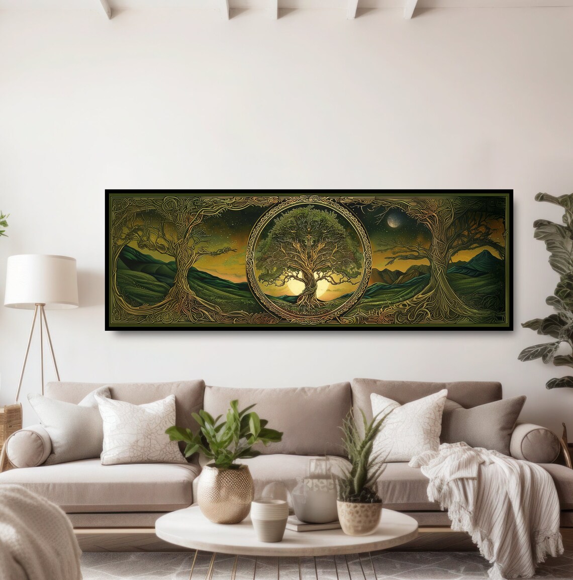 Yggdrasil Art Nouveau Wall Art Print, Norse Mythology - Image 5