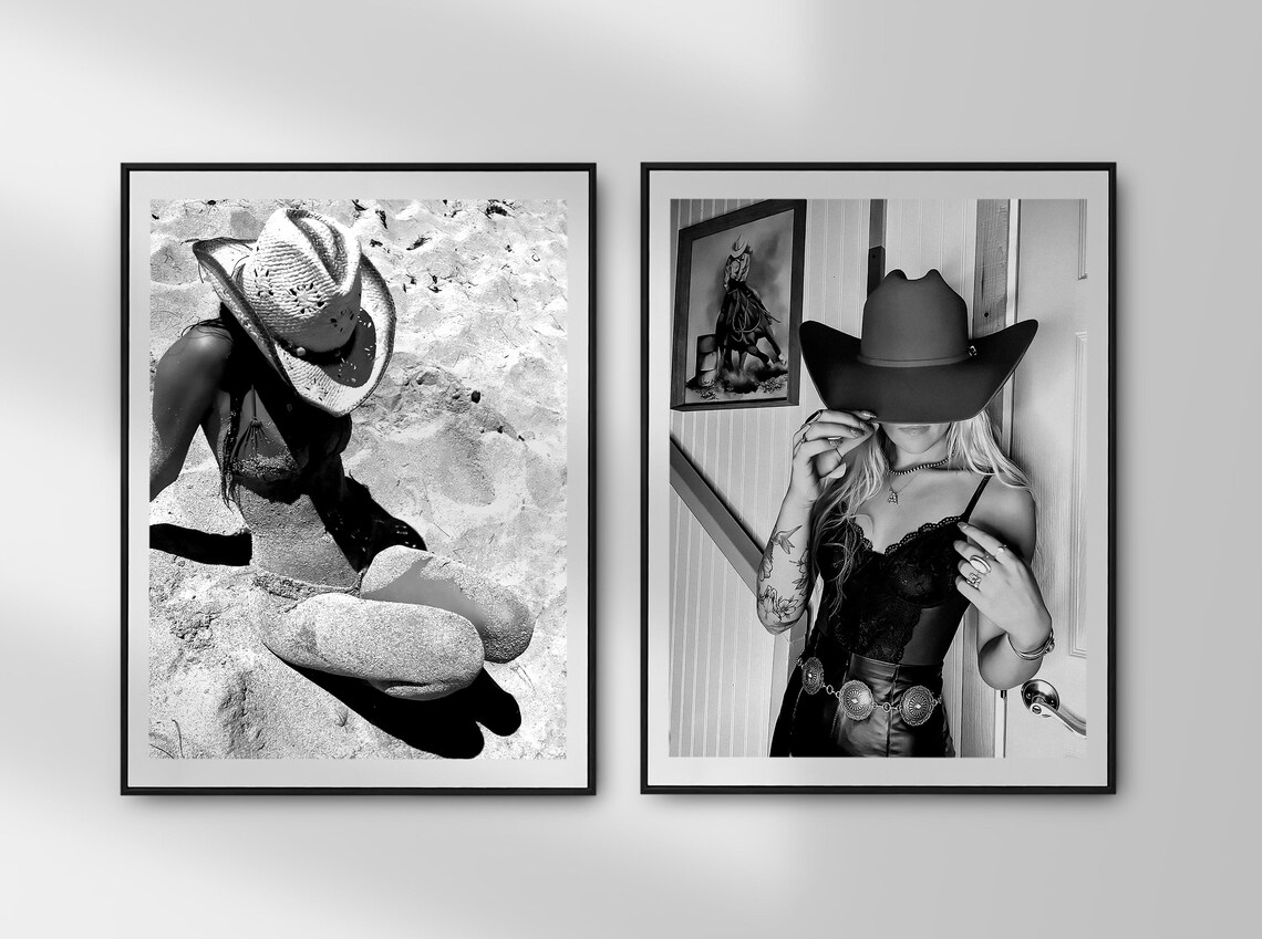 Coastal Cowgirl Bikini Print, Beach Photography - Image 2