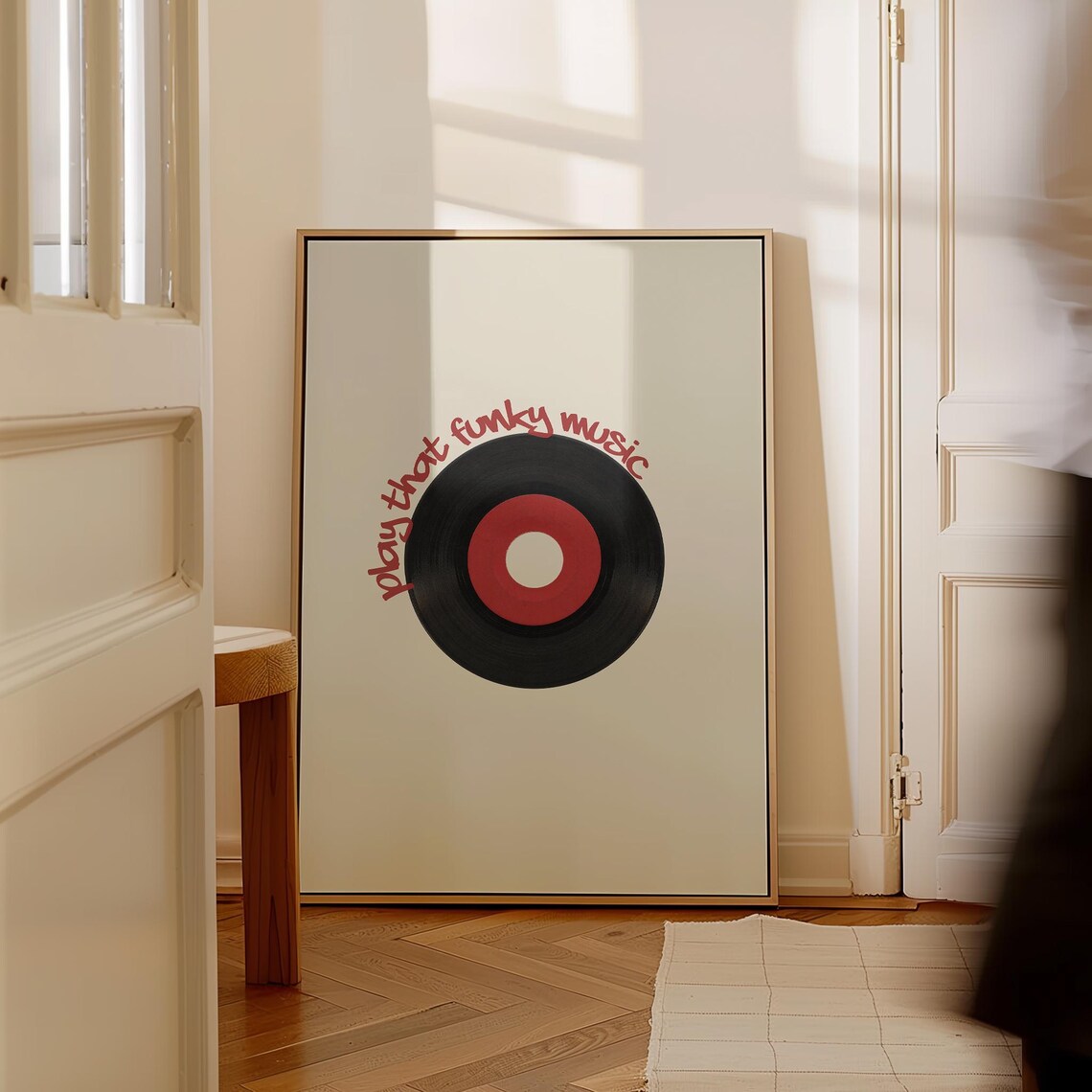 Play That Funky Music Retro Music Poster, Boy Room