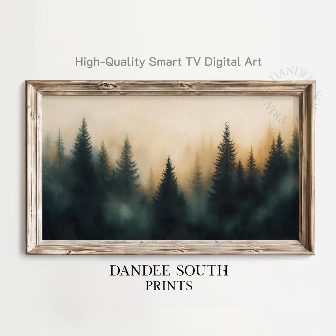 Autumn Forest Tv Art For Frame Smart Fall Painting Landscape Trees Home Decor Tv030