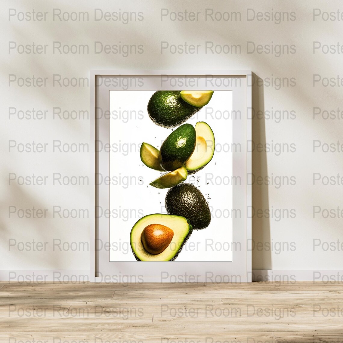 Avocado Art Print Kitchen Wall Decor Modern Fruit Photography Avocado Poster Avocado Kitchen Art Instant - Image 2