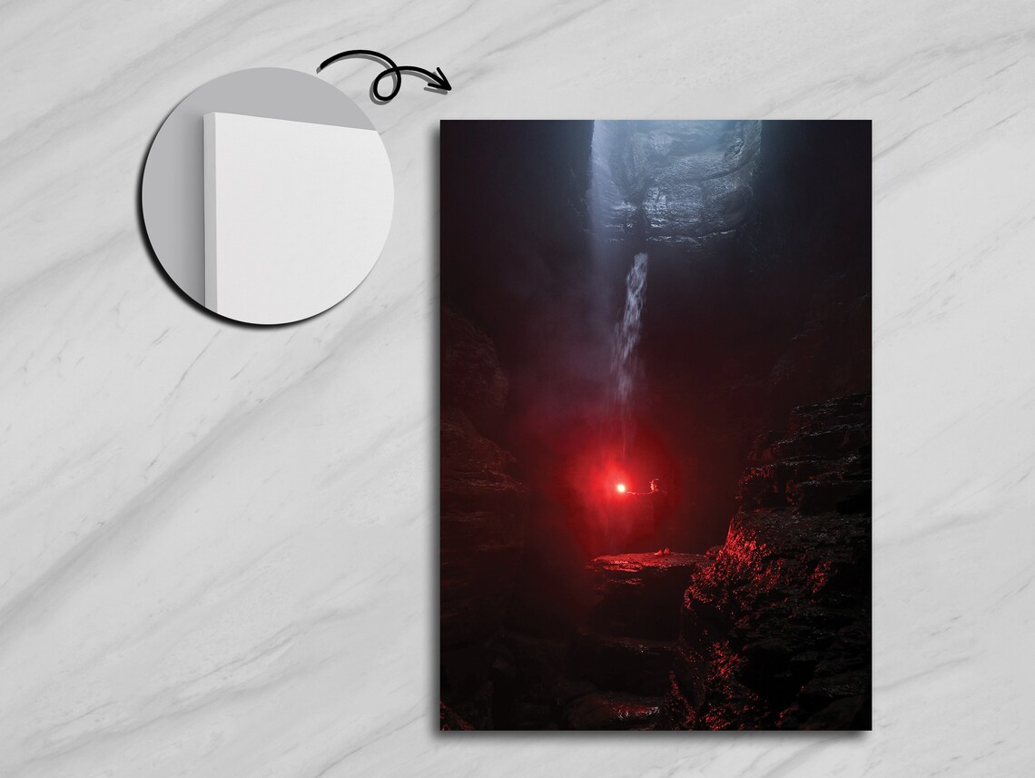Light Of Mystery, Mysterious Box Cave Art Print - Image 5