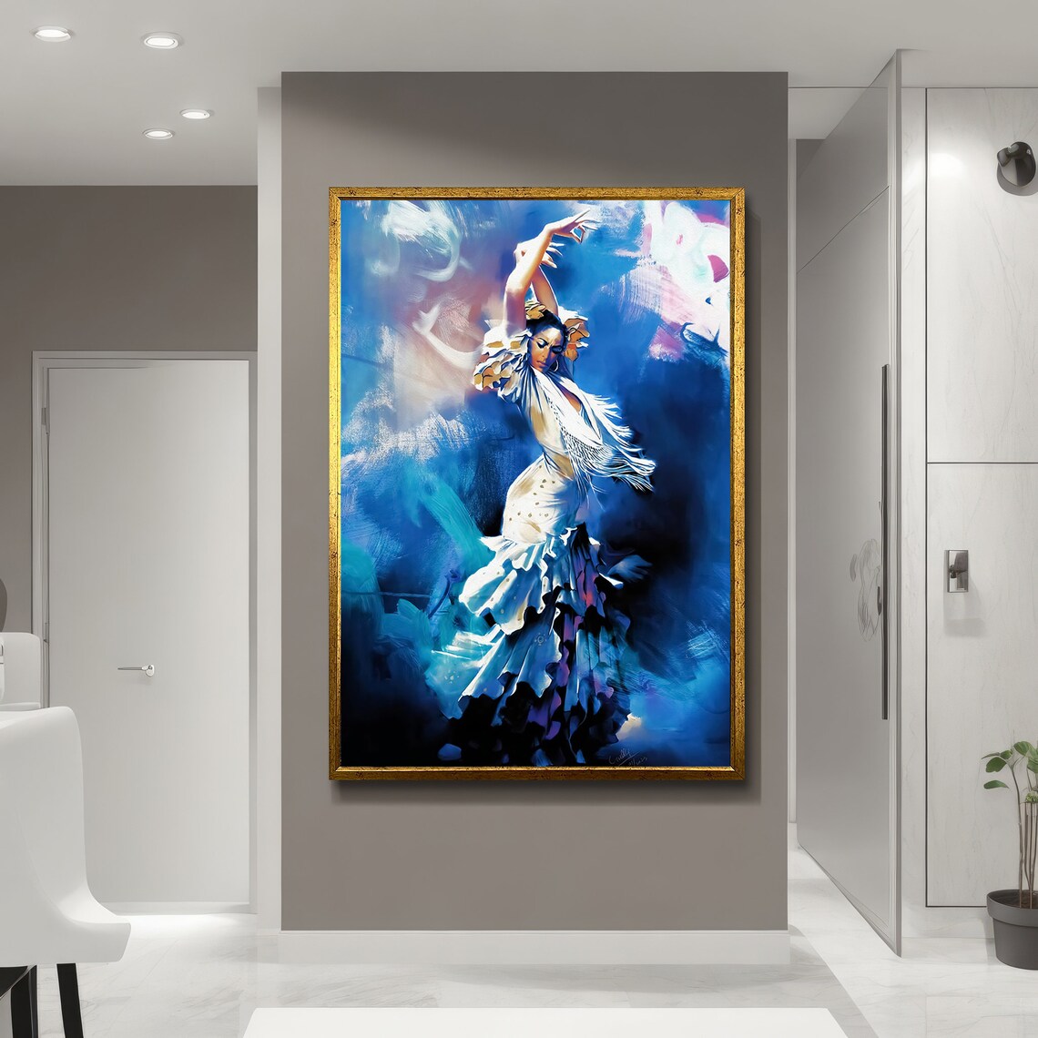 Flamenco Dancer, Vibrant Art for Home Decor - Image 5