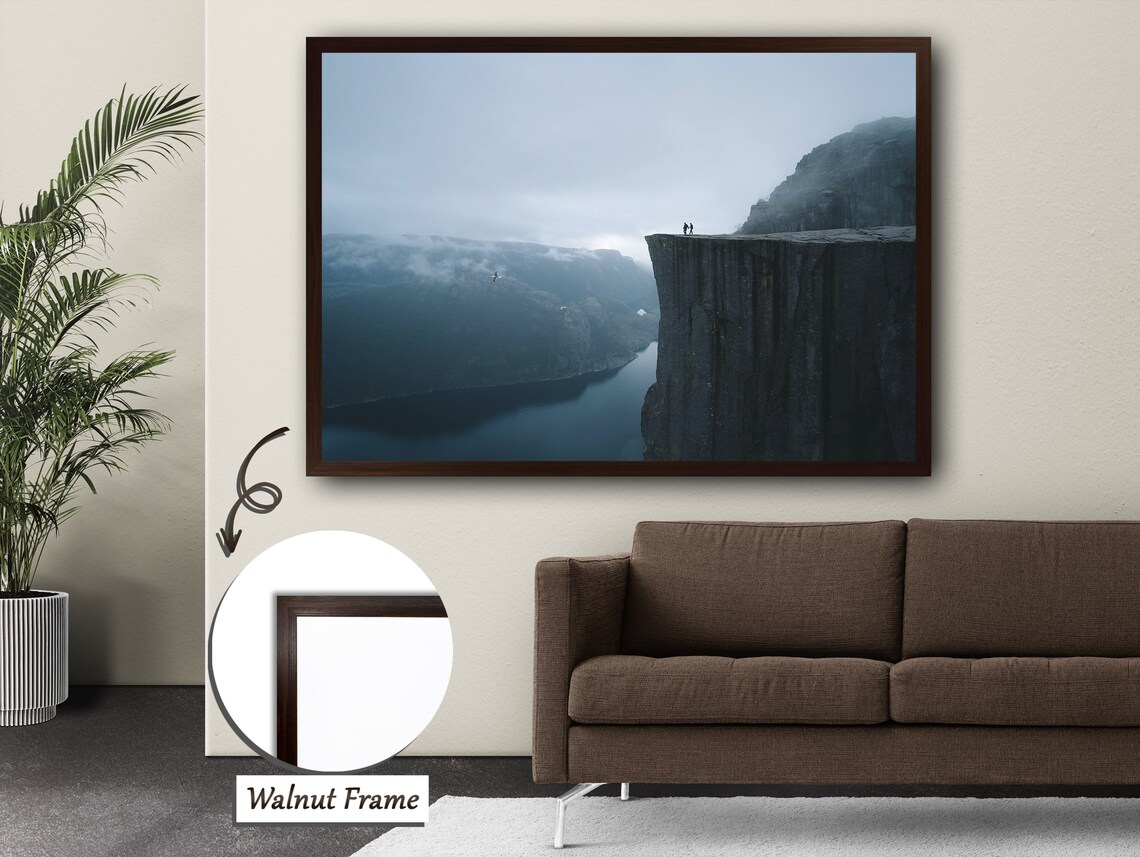 Majestic Cliff Landscape, Natural Wonder Art Print - Image 3
