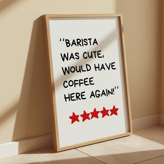 Coffee Wall Art Black Red Aesthetic Kitchen Decor Trendy Kitchen Poster Kitchen Coffee Lover Gift Coffee Bar Print Coffee Poster