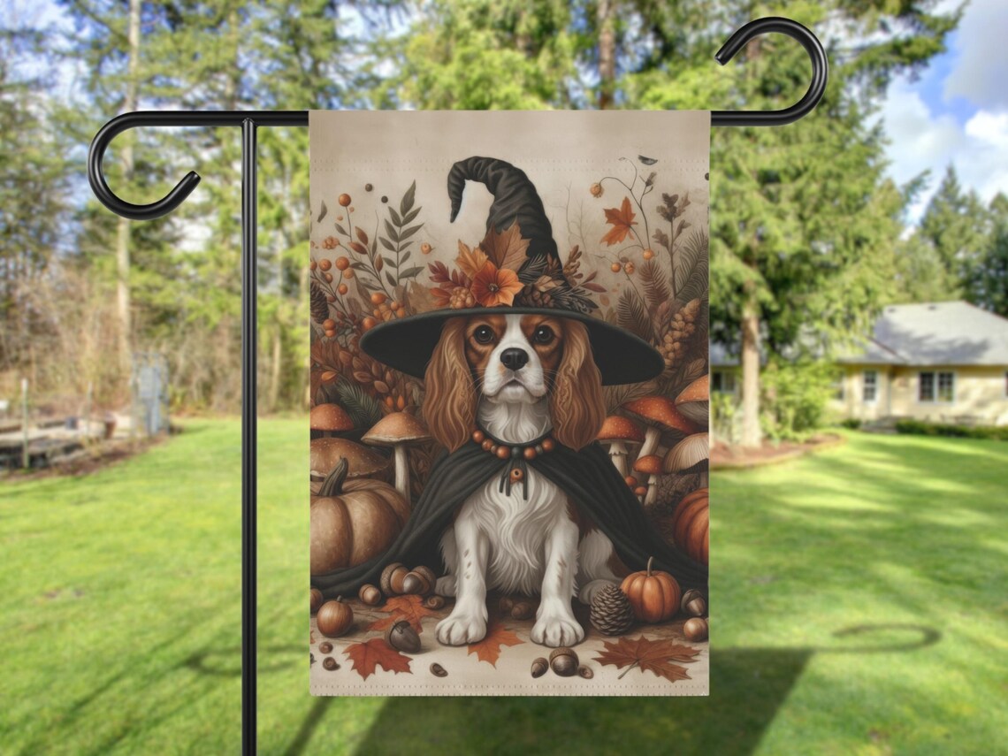 Cavalier King Charles Spaniel, Pumpkin Dog Mom Gift