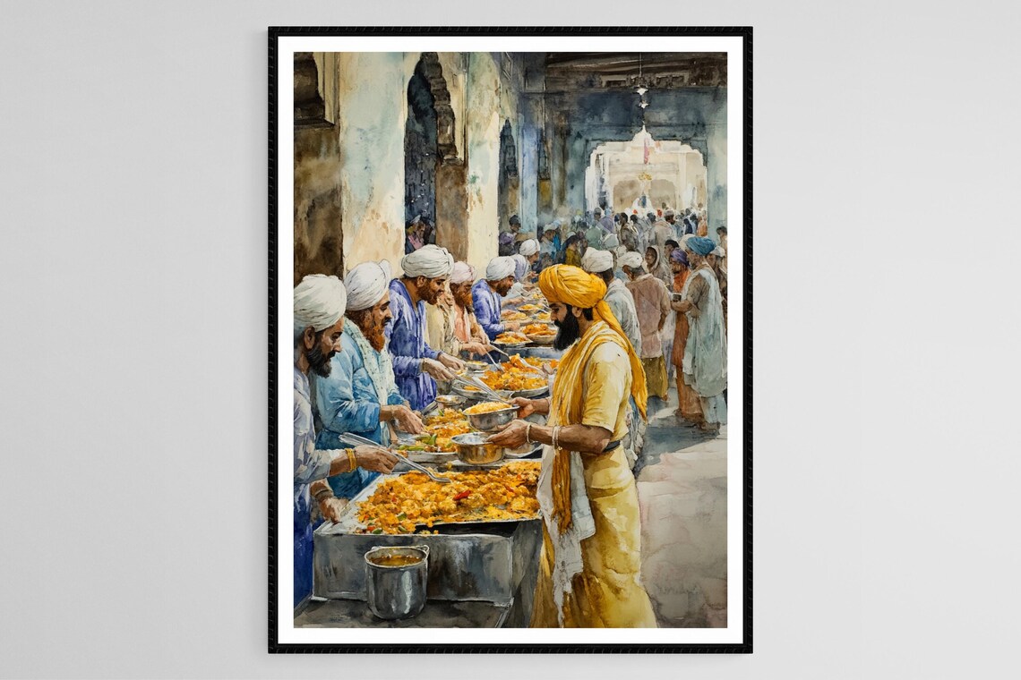 Sikh Seva - Langar Hall Service, Humility And Compassion