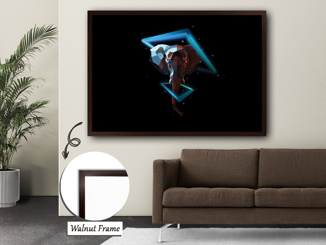 Cosmic Dancer, Geometric Space Abstraction Art - Image 3