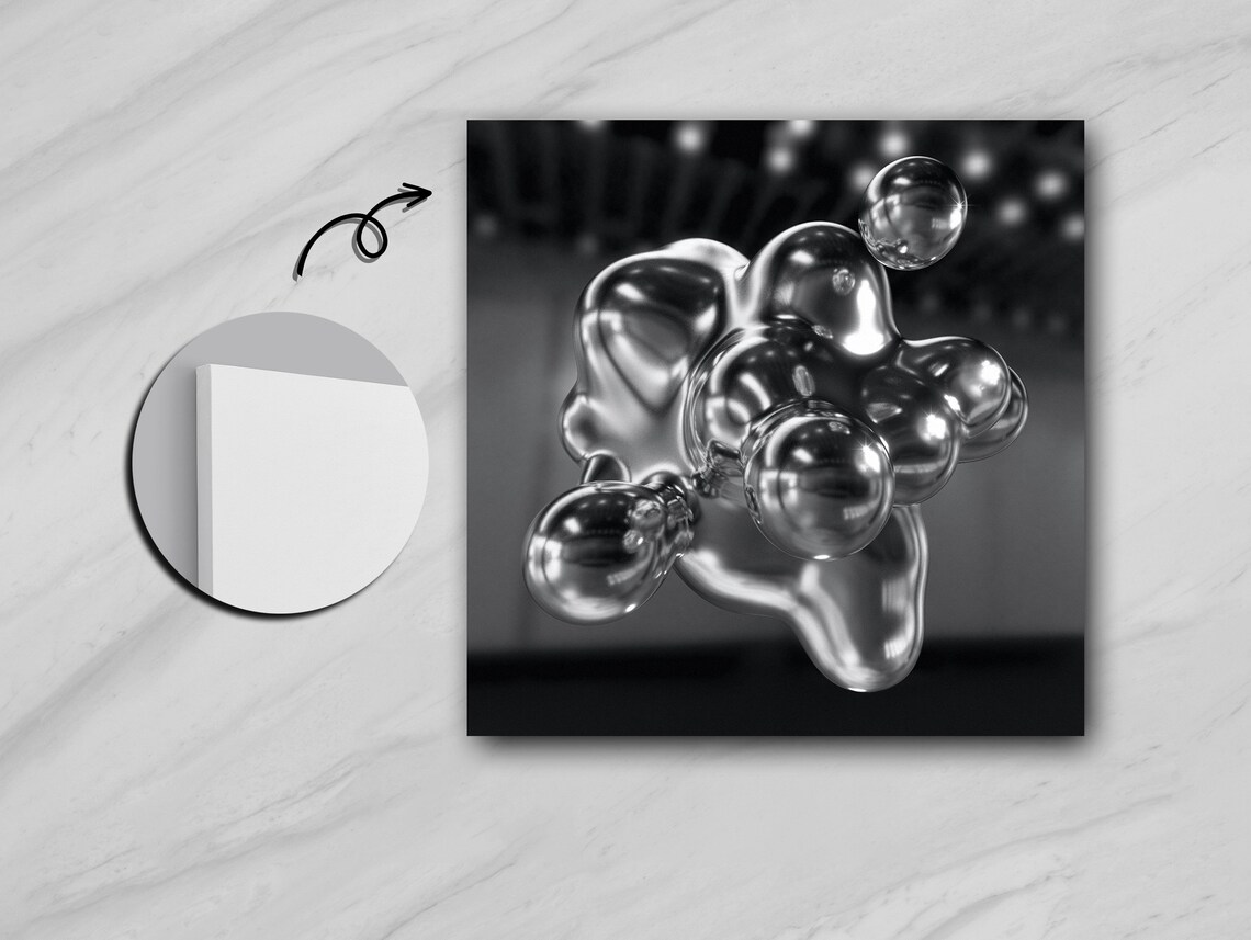 Molecular Dispersal Of Water Droplets Art Print - Image 4