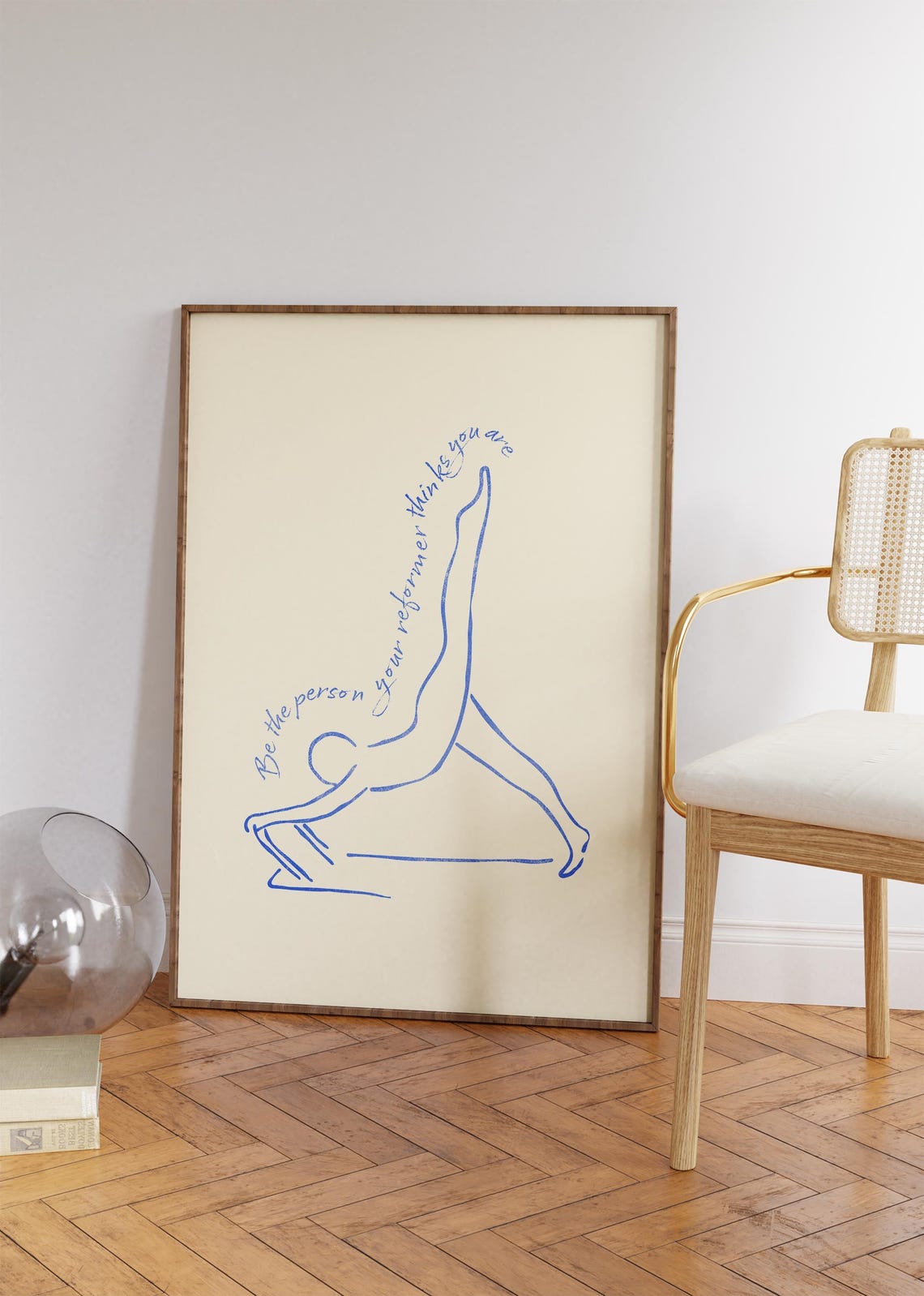 Reformer Pilates Era Cute Wall Art Studio Decor Girly Gift For Lovers Teachers Poster