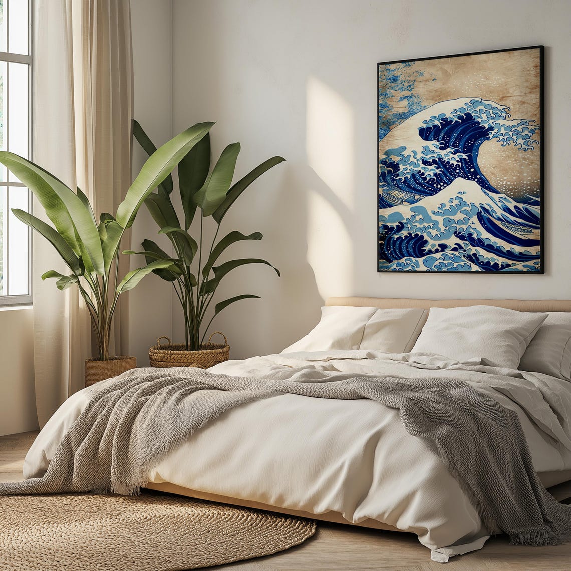 The Great Wave off Kanagawa Hokusai Ocean Reproduction Poster - Image 5