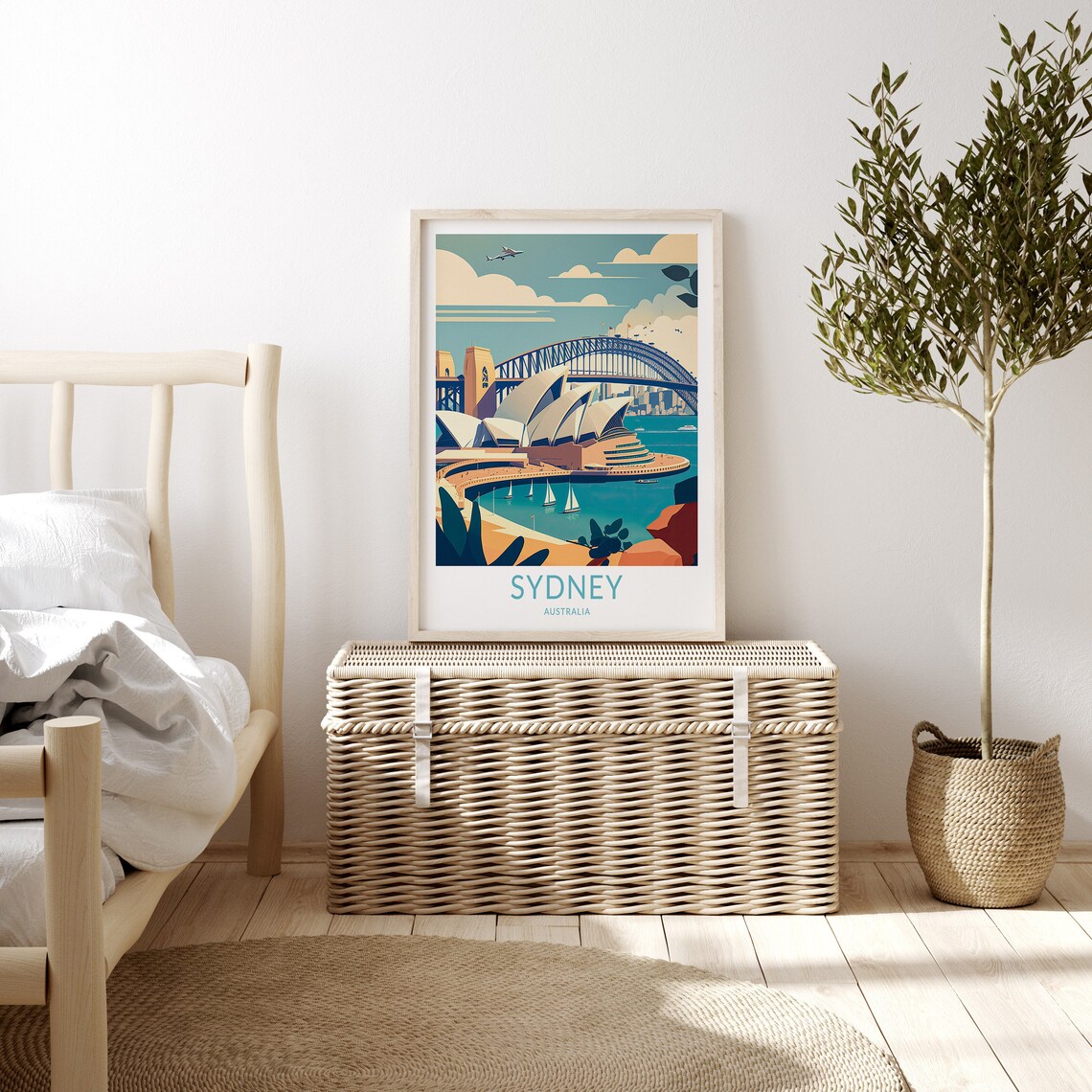 Sydney Travel Poster, Australia City Travel Print - Image 3